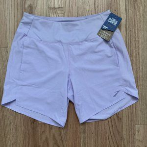 NWT Brooks 7" Chaser Lavender Running Shorts